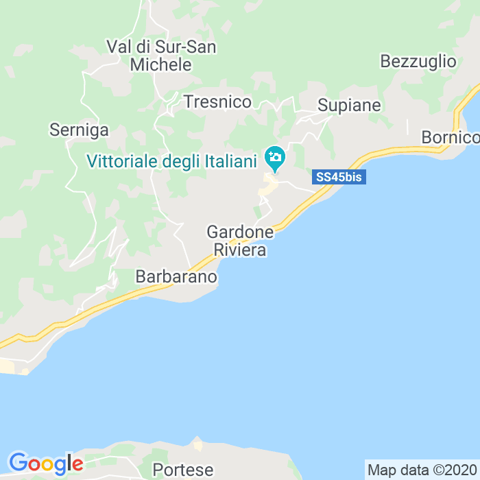 CAP di Fasano Del Garda a Gardone Riviera