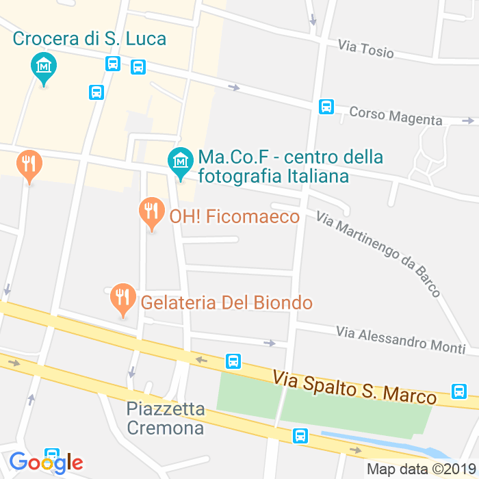 CAP di Corso Camillo Benso Conte Di Cavour a Brescia