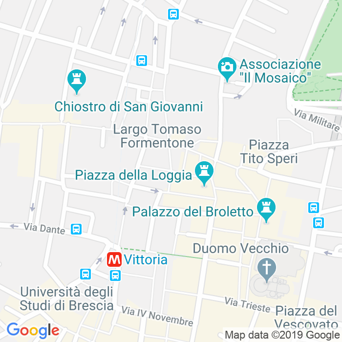 CAP di Piazza Della Loggia a Brescia
