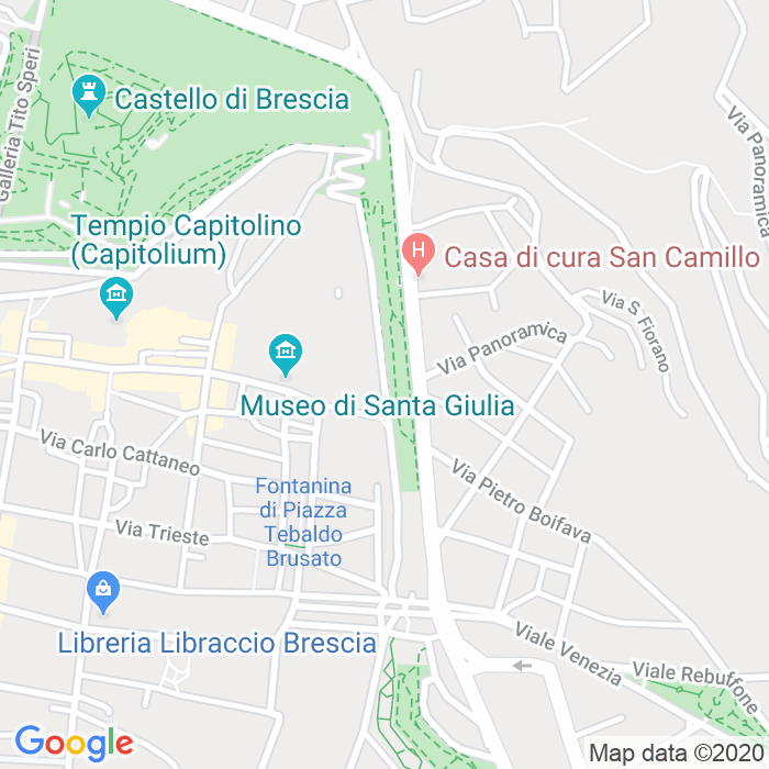 CAP di Via Brigida Avogadro a Brescia