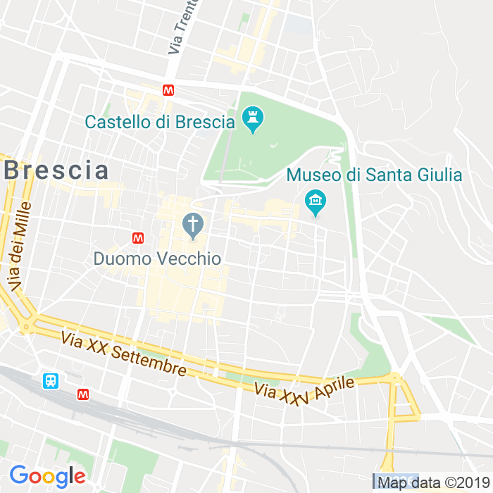 CAP di Via Della Barricata a Brescia