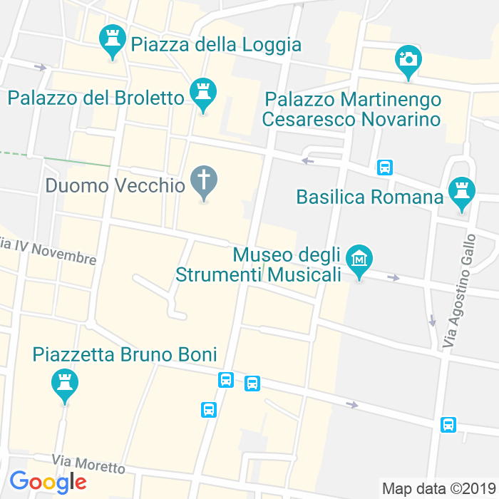CAP di Via Giuseppe Mazzini a Brescia