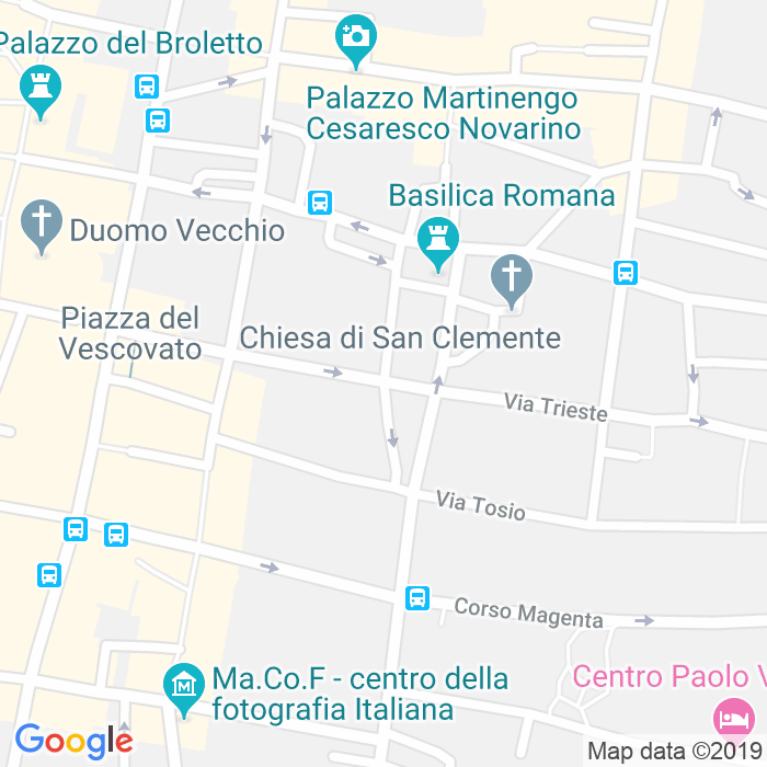 CAP di Via Laura Cereto a Brescia