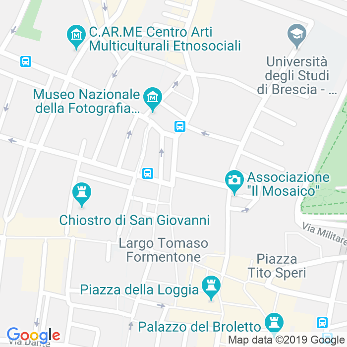 CAP di Rua Confettora a Brescia