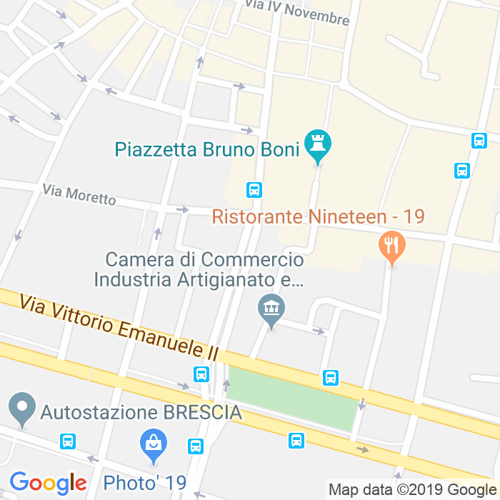 CAP di Via Antonio Gramsci a Brescia