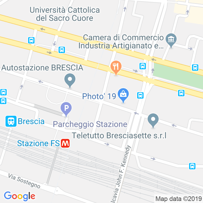 CAP di Via Gerolamo Romanino a Brescia