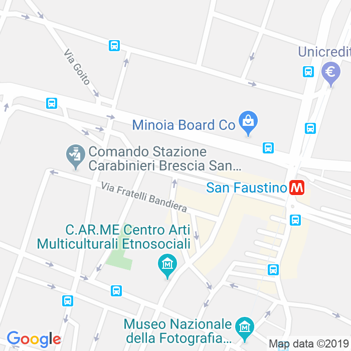 CAP di Via Porta Pile a Brescia