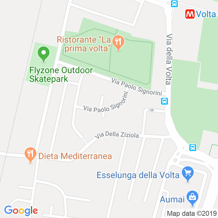 CAP di Via Paolo Signorini a Brescia