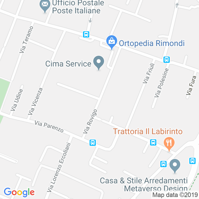 CAP di Via Rovigo a Brescia