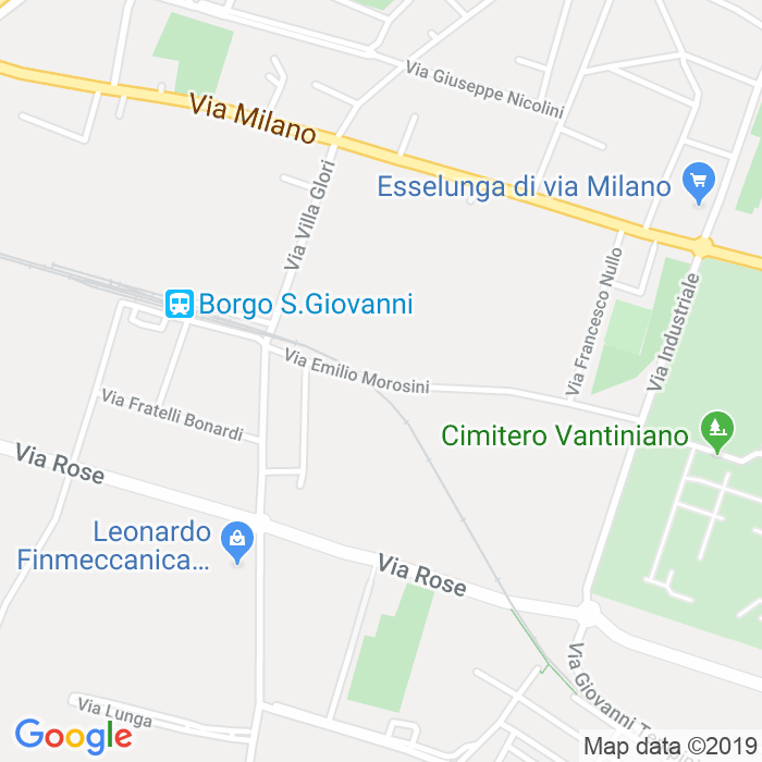 CAP di Via Emilio Morosini a Brescia