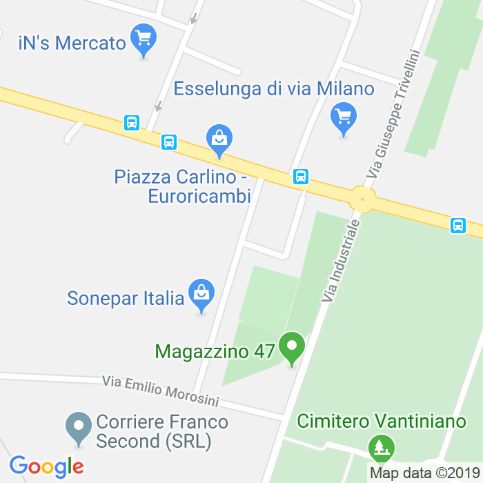 CAP di Via Francesco Nullo a Brescia