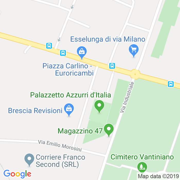 CAP di Via Francesco Petrarca a Brescia