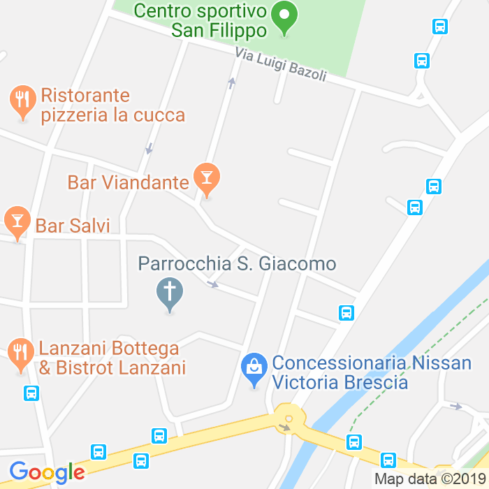 CAP di Via Francesco Accursio a Brescia