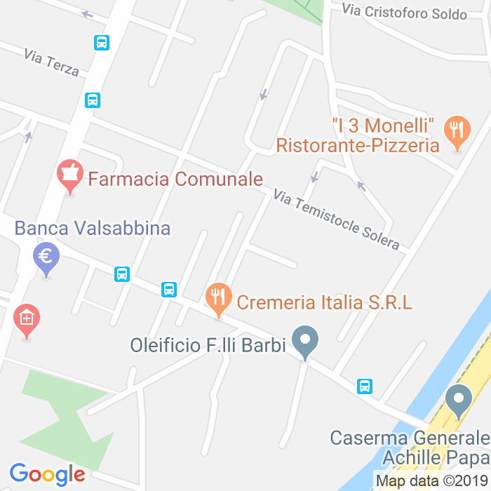 CAP di Via Paolo Gagliardi a Brescia