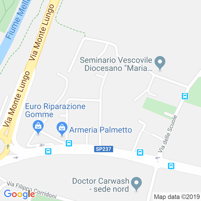 CAP di Via Giosue'Borsi a Brescia