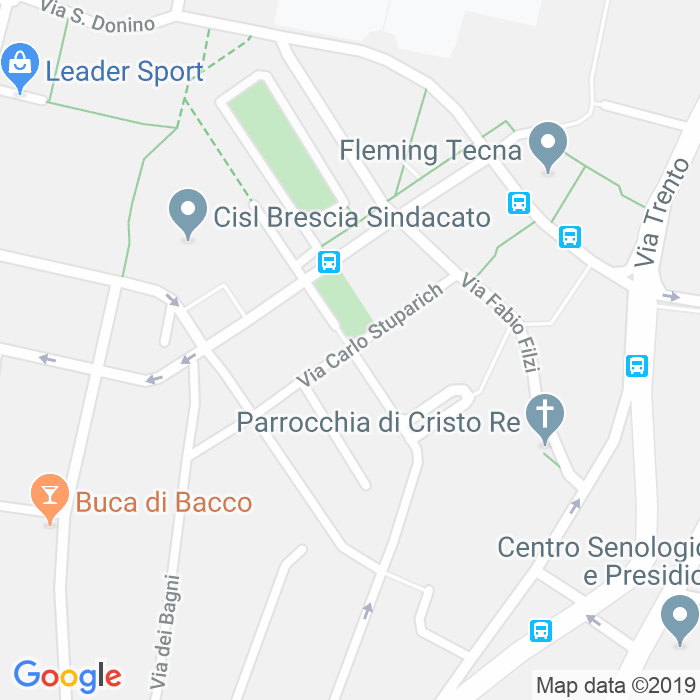 CAP di Via Renato Serra a Brescia