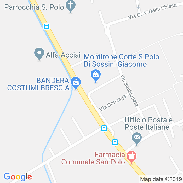 CAP di Via Ostiglia a Brescia