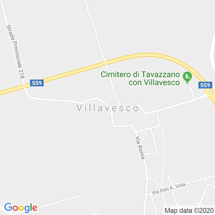 CAP di Villavesco a Tavazzano Con Villavesco
