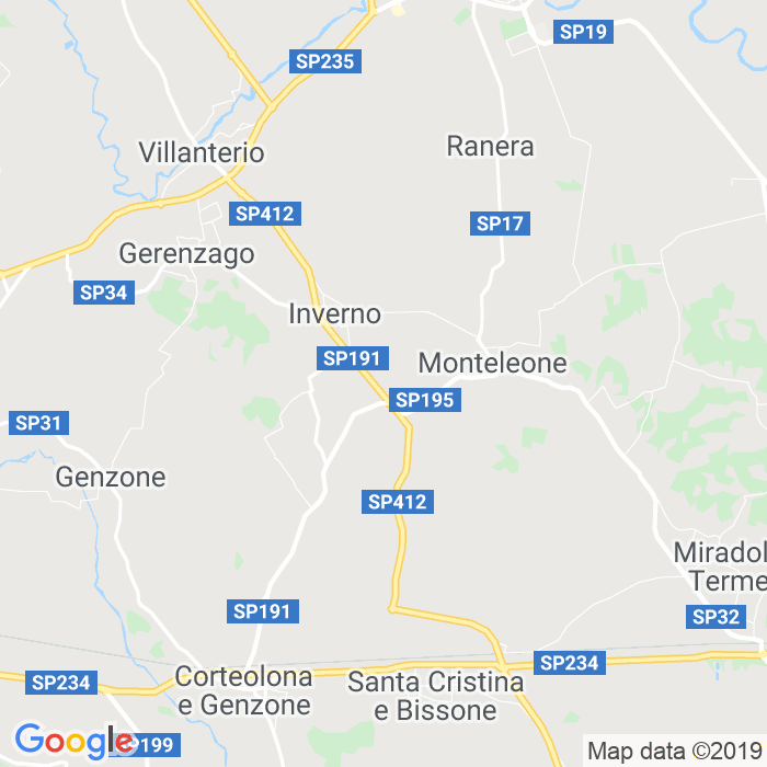 CAP di Inverno E Monteleone in Pavia