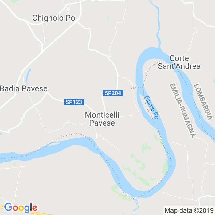 CAP di Monticelli Pavese in Pavia