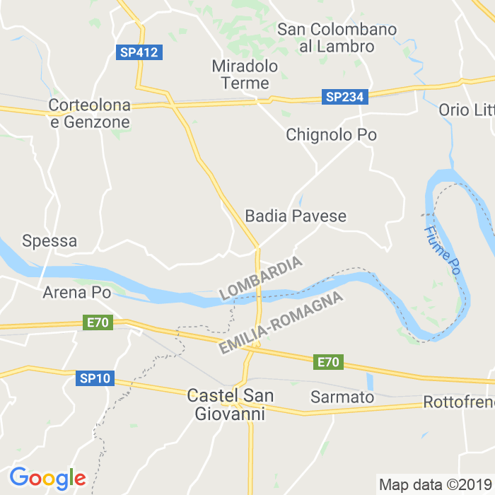 CAP di Pieve Porto Morone in Pavia