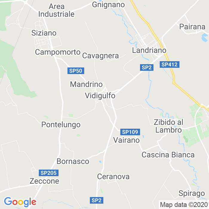 CAP di Vidigulfo in Pavia