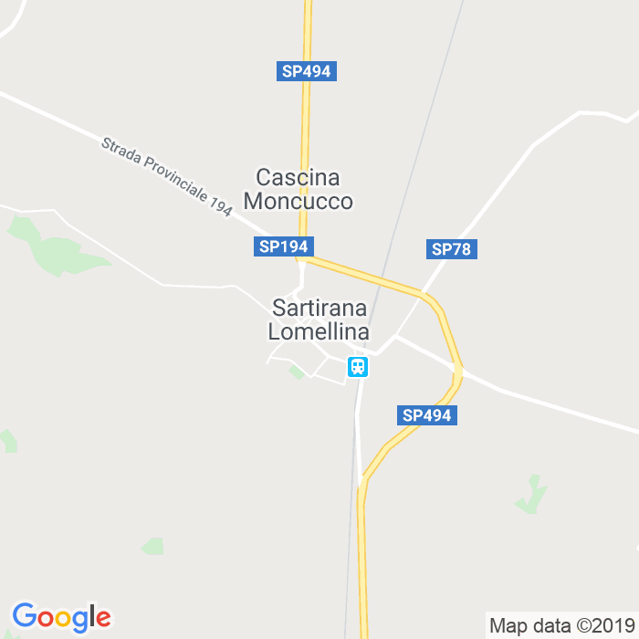 CAP di Sartirana Lomellina in Pavia