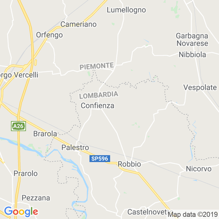 CAP di Confienza in Pavia