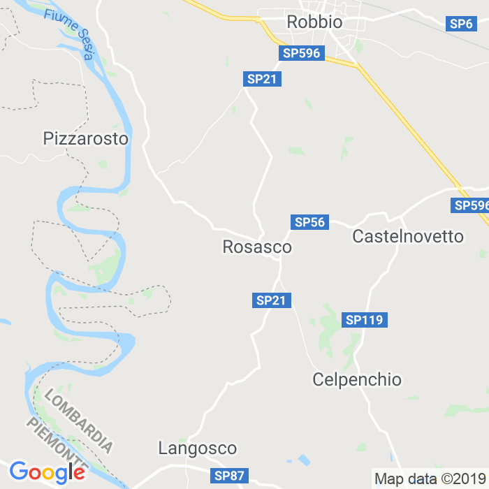 CAP di Rosasco in Pavia