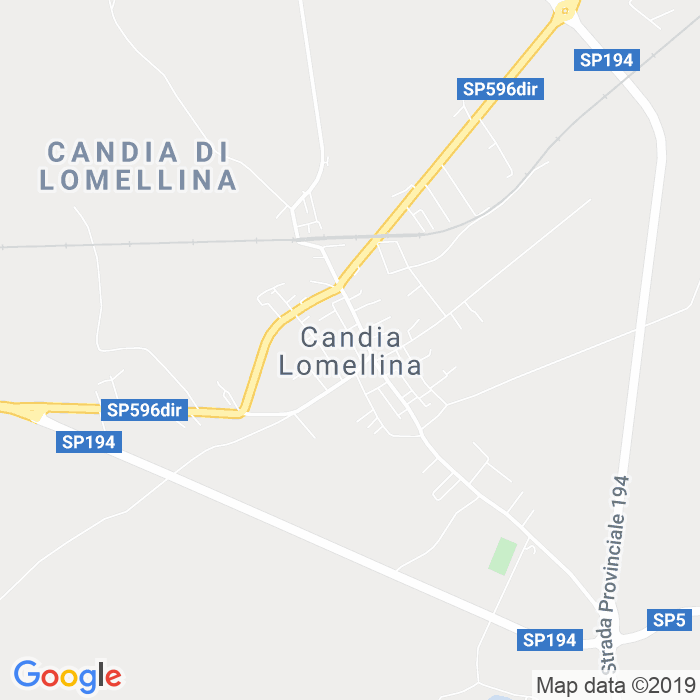 CAP di Candia Lomellina in Pavia