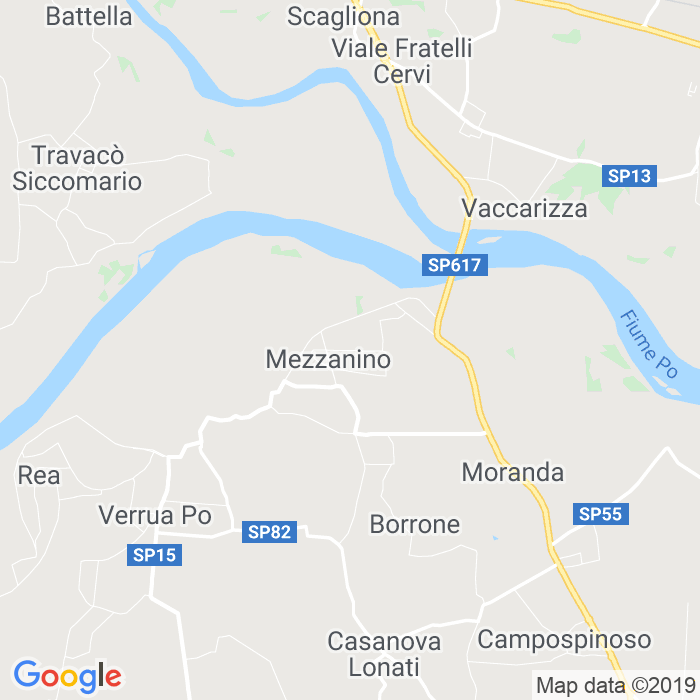 CAP di Mezzanino in Pavia