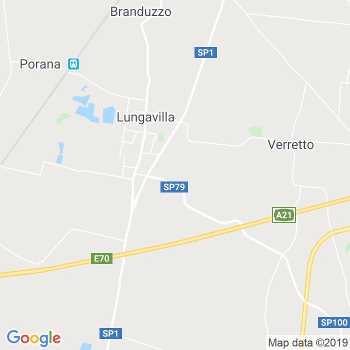 CAP di Lungavilla in Pavia