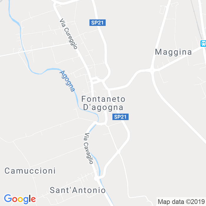 CAP di Fontaneto D'Agogna in Novara