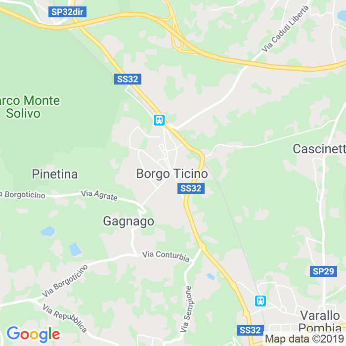 CAP di Borgo Ticino in Novara