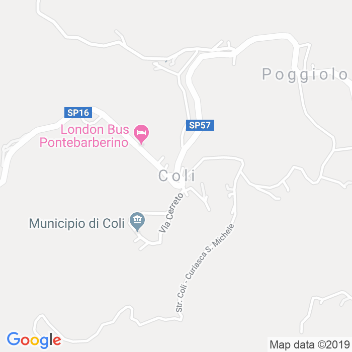 CAP di Coli in Piacenza