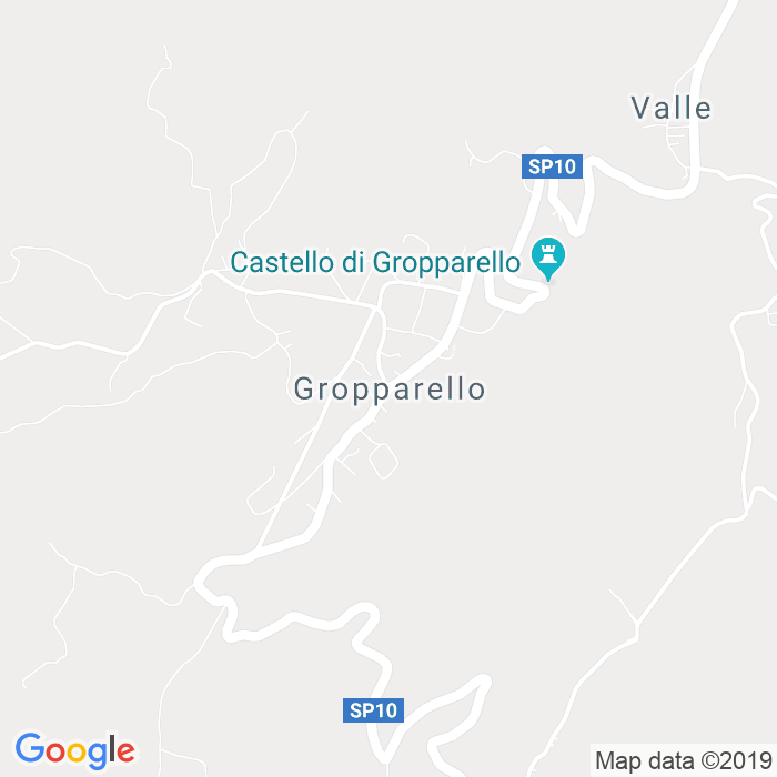 CAP di Gropparello in Piacenza