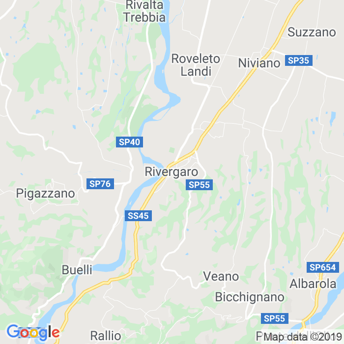 CAP di Rivergaro in Piacenza