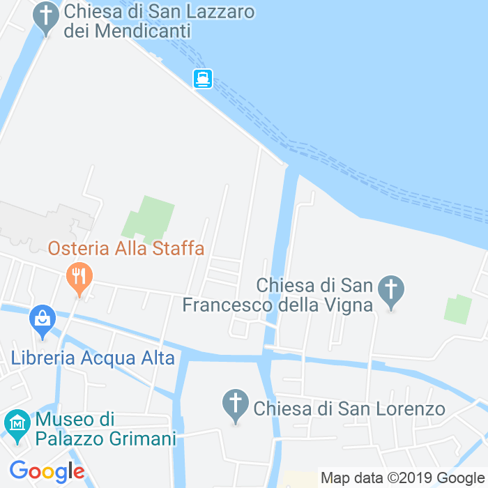 CAP di Calle De Le Cappuccine a Venezia
