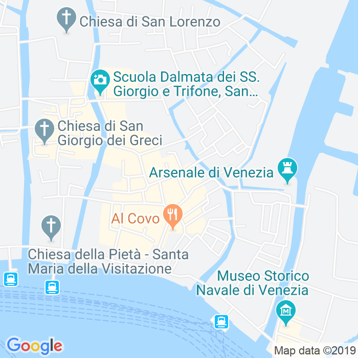 CAP di Calle Dei Corazzieri a Venezia