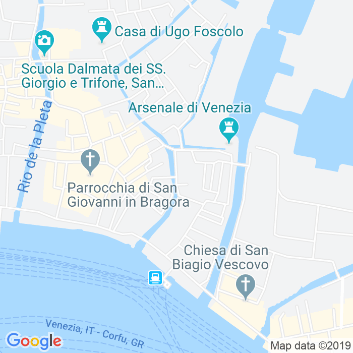 CAP di Fondamenta Del Piovan a Venezia