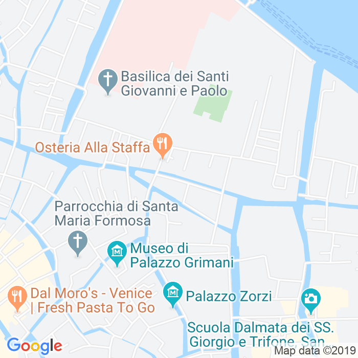 CAP di Fondamenta San Giovanni Laterano a Venezia