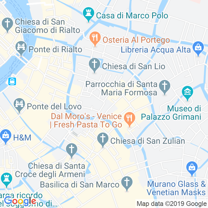 CAP di Ramo De La Malvasia Vecchia a Venezia