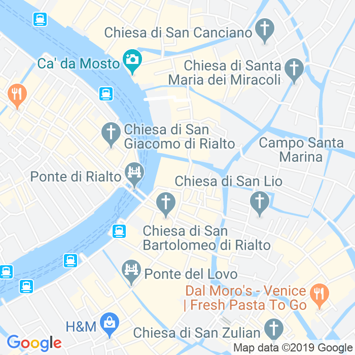 CAP di Ramo Ii Del Brusa a Venezia