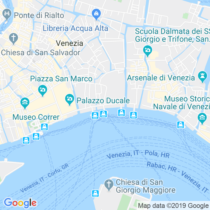 CAP di Riva Degli Schiavoni a Venezia
