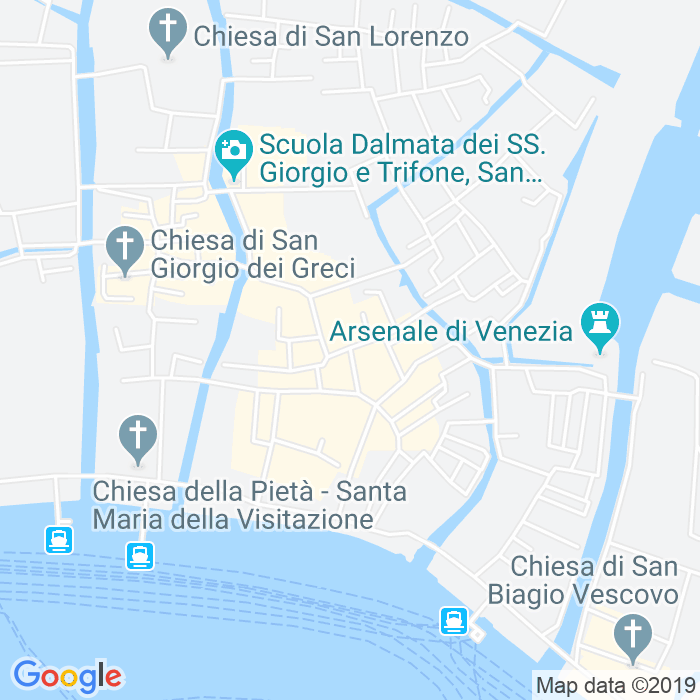 CAP di Sottoportico Dei Preti a Venezia