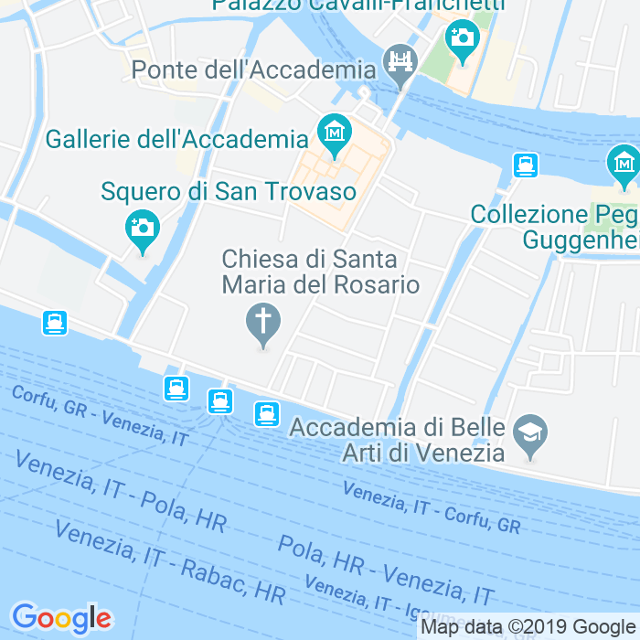 CAP di Calle Nova Sant'Agnese a Venezia