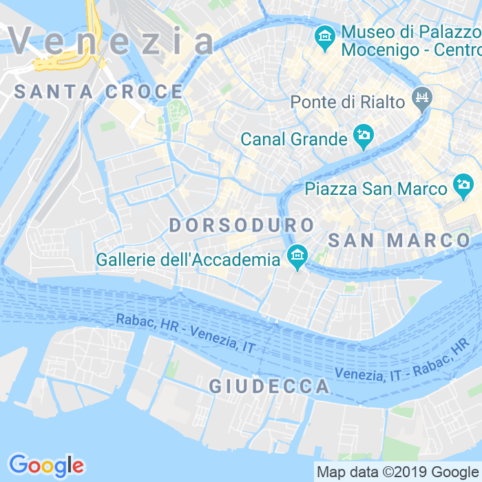 CAP di Sestiere Dorsoduro a Venezia
