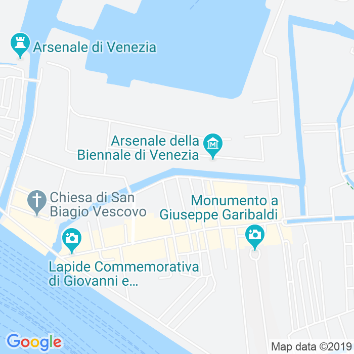 CAP di Ramo Ascensione Calle Preti a Venezia