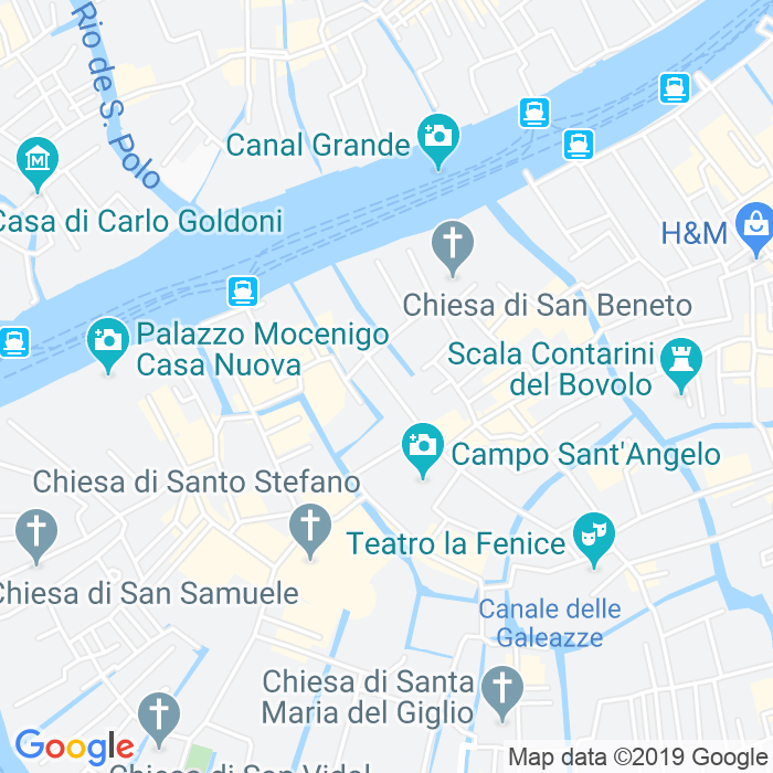 CAP di Sottoportico Corte Delle Colonette a Venezia