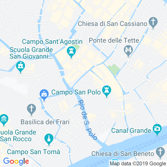 CAP di Calle Ca'Sanudo a Venezia